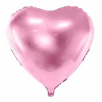 Balon PartyDeco Heart 45cm Pink (FB9M-081J)
