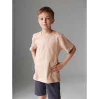 Tricou pentru copii Maxikids BA0117 Beige, s.146cm imaginea #2 — magazin online Desire.md
