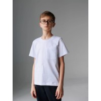 Tricou pentru copii Maxikids BA0117 White, s.134cm imaginea #2 — magazin online Desire.md