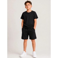 Детский летний костюм Maxikids BA0125 Black, s.140cm фото №2 — интернет-магазин Desire.md