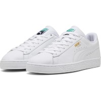 Ghete pentru bărbați Puma Suede Puma White/Archive Green, s.40 imaginea #1 — magazin online Desire.md
