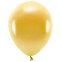 Набор воздушных шариков PartyDeco Metallic Gold 10pcs (ECO30M-019-10)