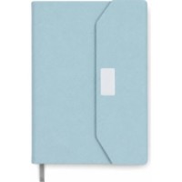 Agendă New World A5 96p Light Blue (PU10013A5-1-4)