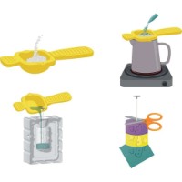 Набор для творчества Clementoni Create Your Candles Glowmates (18352)  фото №2 — интернет-магазин Desire.md