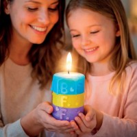 Набор для творчества Clementoni Create Your Candles Glowmates (18352)  фото №4 — интернет-магазин Desire.md