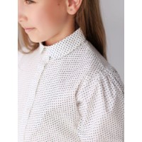 Bluza pentru copii Maxikids FA0167 White/Blue, s.140cm imaginea #9 — magazin online Desire.md