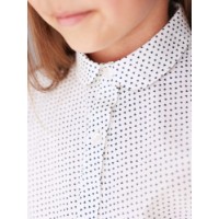 Bluza pentru copii Maxikids FA0167 White/Blue, s.152cm imaginea #8 — magazin online Desire.md