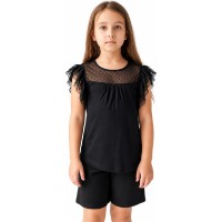 Bluza pentru copii Maxikids FA0200 Black, s.152cm