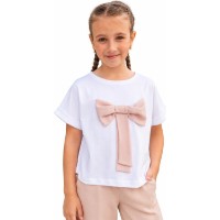 Tricou pentru copii Maxikids FA0231 White, s.128cm