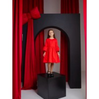 Rochie pentru copii Maxikids FA0256 Red, s.128cm imaginea #2 — magazin online Desire.md