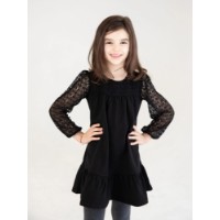 Rochie pentru copii Maxikids FC0169 Black, s.92cm imaginea #2 — magazin online Desire.md