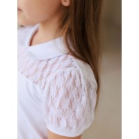 Bluza pentru copii Maxikids FC0186 White, s.98cm imaginea #2 — magazin online Desire.md