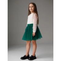 Fusta pentru copii Maxikids FC0196 Dark Green, s.110-116cm imaginea #3 — magazin online Desire.md