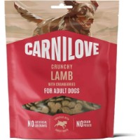Snackuri pentru câini Carnilove Crunchy Snack Lamb & Cranberries 200g