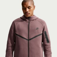 Hanorac pentru bărbați Nike Tech Fleece Full-Zip Windrunner Tattoo/Black, s.M imaginea #4 — magazin online Desire.md
