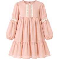 Детское платье Maxikids FC0229 Powder Pink, s.110cm