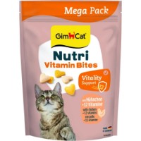 Лакомства для кошек GimCat Nutri Vitamin Bites Chicken 425g