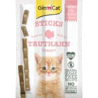 Лакомства для кошек GimCat Sticks Kitten Turkey 3pcs