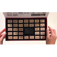 Набор для творчества Purple Cow Stamper Monster Maker (CW0313) фото №4 — интернет-магазин Desire.md