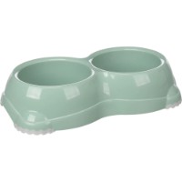 Bol pentru pisici Flamingo Duplex Leno 320ml (525423)