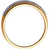 Inel din aur Diamant 019510 s.19,5 2,37g imaginea #2 — magazin online Desire.md