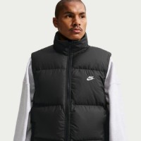 Мужская жилетка Nike Sportswear Club Therma-FIT Down Black/White, s.M фото №4 — интернет-магазин Desire.md