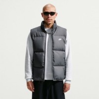 Vesta pentru bărbați Nike Sportswear Club Therma-FIT Down Black/White, s.M
