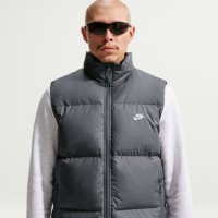 Vesta pentru bărbați Nike Sportswear Club Therma-FIT Down Black/White, s.M imaginea #4 — magazin online Desire.md