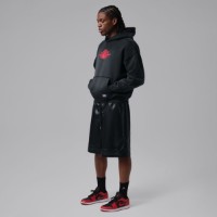 Hanorac pentru bărbați Nike M Jordan Flight Wings Fleece Black/University Red, s.2XL imaginea #3 — magazin online Desire.md