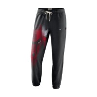 Мужские спортивные штаны Nike Chicago Bulls Standard Issue Fleece Black/White, s.S