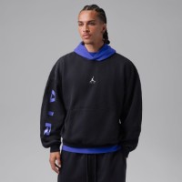 Hanorac pentru bărbați Nike M Jordan Brooklyn Mountainside Black/Light Concord/White, s.L