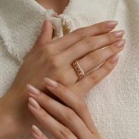 Inel din aur zirconii Diamant 019796 s.17 1,66g imaginea #2 — magazin online Desire.md