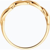 Inel din aur cu zirconii Diamant 019807 s.19,5 2,52g imaginea #6 — magazin online Desire.md