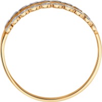 Кольцо из золота Diamant 019811 s.18 1,08g фото №2 — интернет-магазин Desire.md