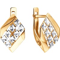Cercei din aur Diamant 0200885 1,99g imaginea #2 — magazin online Desire.md