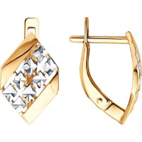 Cercei din aur Diamant 0200885 1,99g