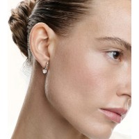 Cercei din aur cu zirconii Diamant 0201045  2,11g imaginea #4 — magazin online Desire.md