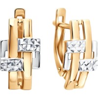 Cercei din aur Diamant 0201099 2,29g imaginea #3 — magazin online Desire.md