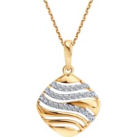 Подвеска из золота с фианитами Diamant 036861 1,23g
