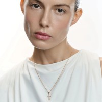 Подвеска из золота с фианитами Diamant 036928 1g фото №5 — интернет-магазин Desire.md
