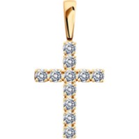 Подвеска из золота с бриллиантами Diamant 1030840-5  0,66g