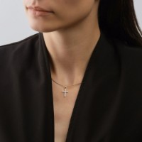 Подвеска из золота с бриллиантами Diamant 1030840-5  0,66g фото №2 — интернет-магазин Desire.md