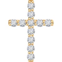 Подвеска из золота с бриллиантами Diamant 1030936-5  0,57g