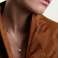 Подвеска из белого золота с алмазом Diamant 1031062-3-5 1,1g фото №2 — интернет-магазин Desire.md