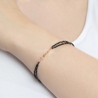 Brățară din aur cu diamante Diamant 1050119 s.18 0,87g imaginea #3 — magazin online Desire.md