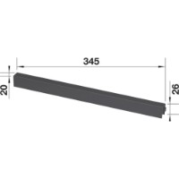 Separator detașabil Blanco Select II Frame Bar 50/3 XL60/3 60/4 (52399313) imaginea #2 — magazin online Desire.md