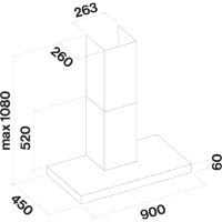 Вытяжка Falmec Mercurio Evo 90 Dialog Sistem (CMUN90.E10P2#ZZZ3460F) фото №2 — интернет-магазин Desire.md