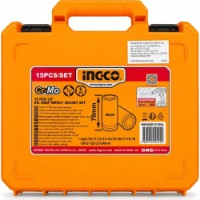 Набор головок Ingco HKISSD12156L фото №4 — интернет-магазин Desire.md