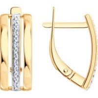 Cercei din aur Diamant 51-120-00482-1  2,28g