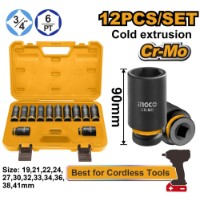 Набор головок Ingco HKISSD34126L фото №2 — интернет-магазин Desire.md